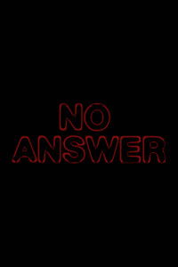 No Answer