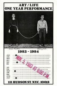 One Year Performance 1983-1984 (Rope Piece)