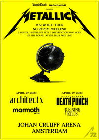 Metallica: M72 World Tour Live in Amsterdam - Night 2