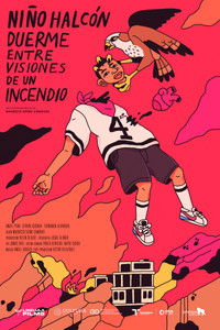 Niño Halcón Duerme Entre Visiones de un Incendio