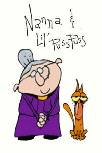 Nanna & Lil' Puss Puss in 'the Honeymoonies'
