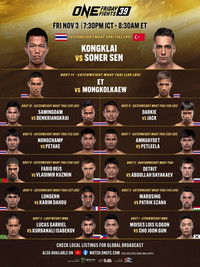 ONE Friday Fights 39: Kongklai vs. Sen