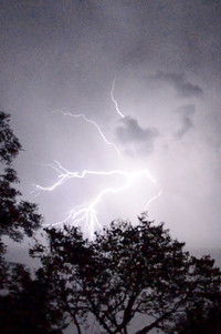 Si nous habitons un éclair