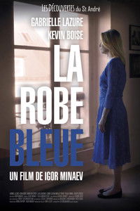 Голубое платье