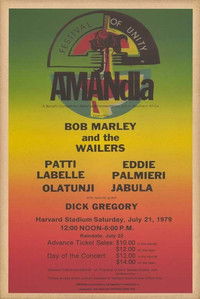 Bob Marley & The Wailers - Live At Harvard Stadium, Boston, 1979