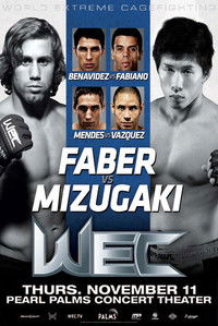 WEC 52: Faber vs. Mizugaki