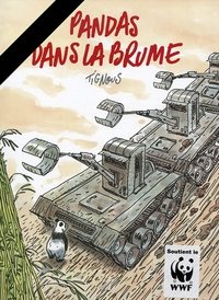 Pandas dans la brume: Dépliant