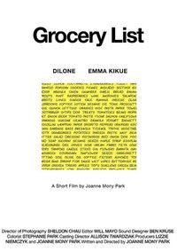 Grocery List