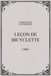 Leçon de bicyclette